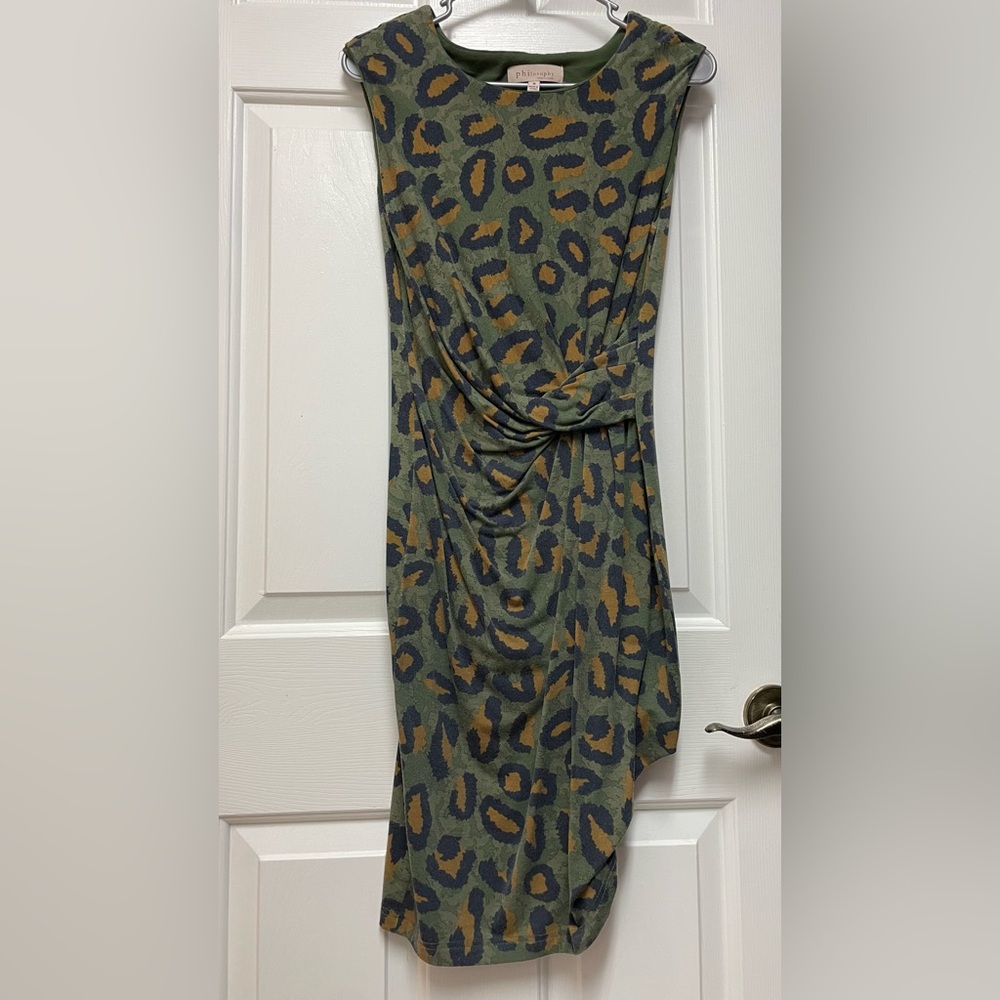 COPY - Animal print Philosophy midi dress